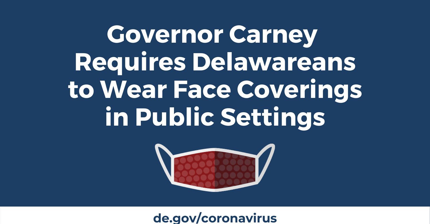 Face coverings required in public